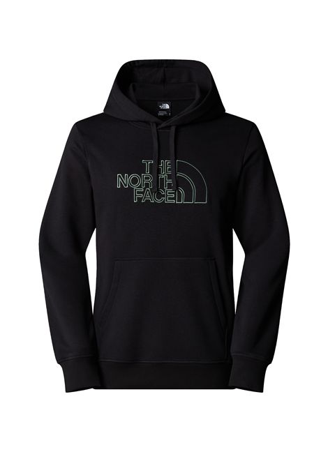 Felpa The North Face Drew Peak Light con Cappuccio Nero Uomo THE NORTH FACE | Felpe | NF0A8C1B-ASW1